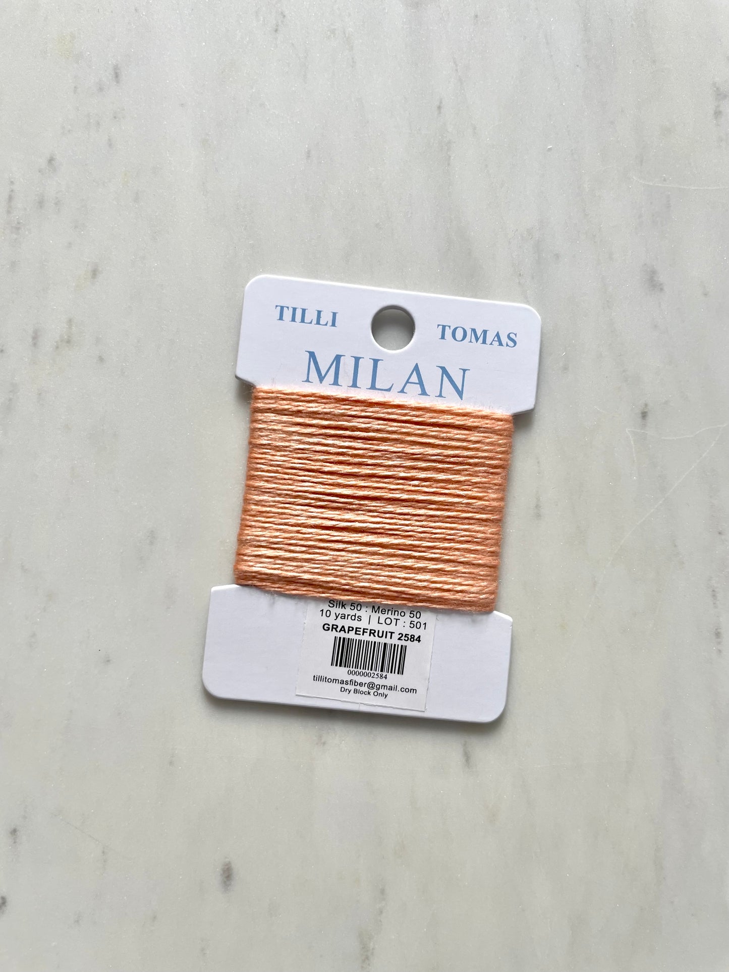 Milan Card - Grapefruit