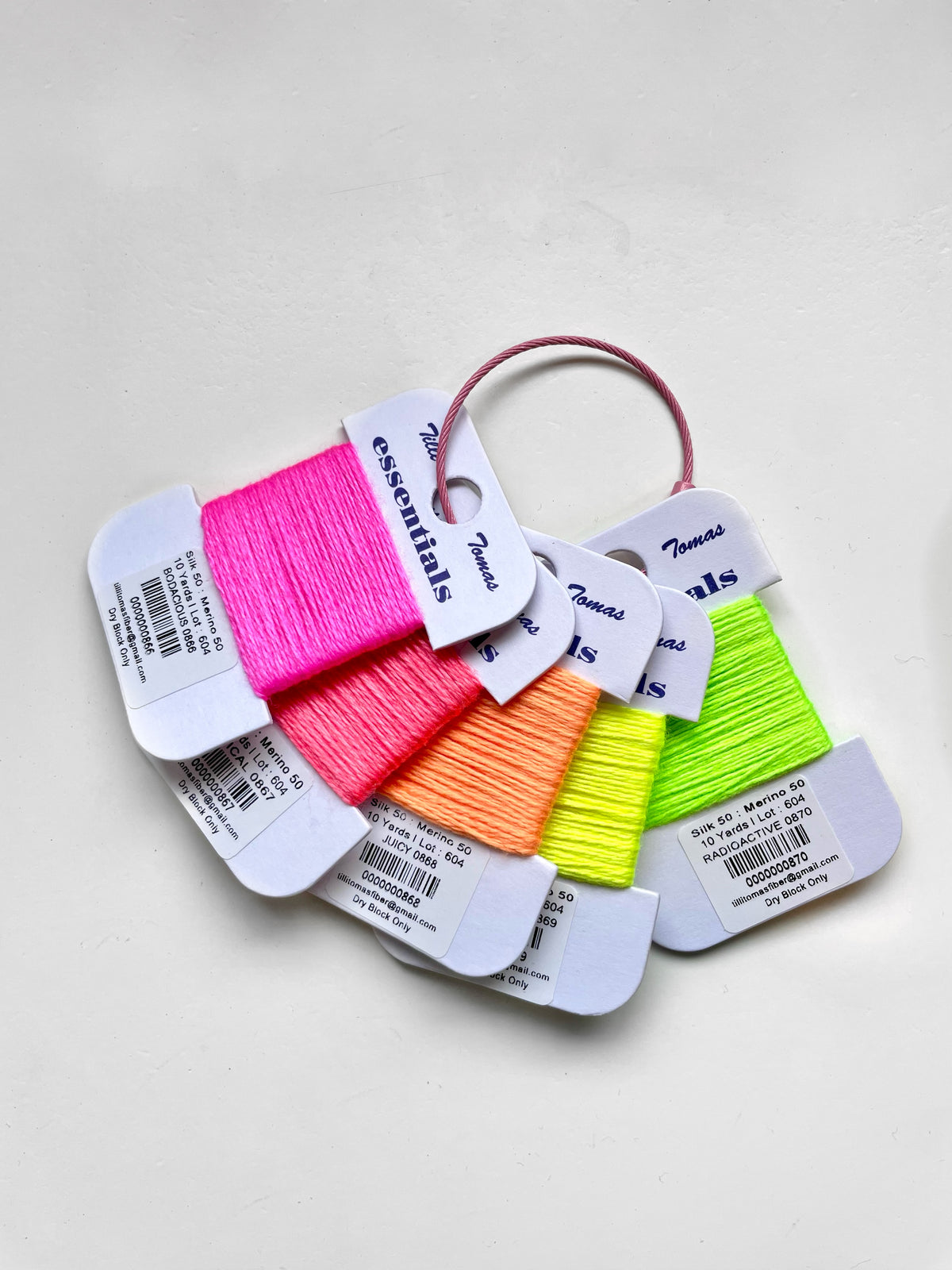 Essentials Neon Thread Sampler