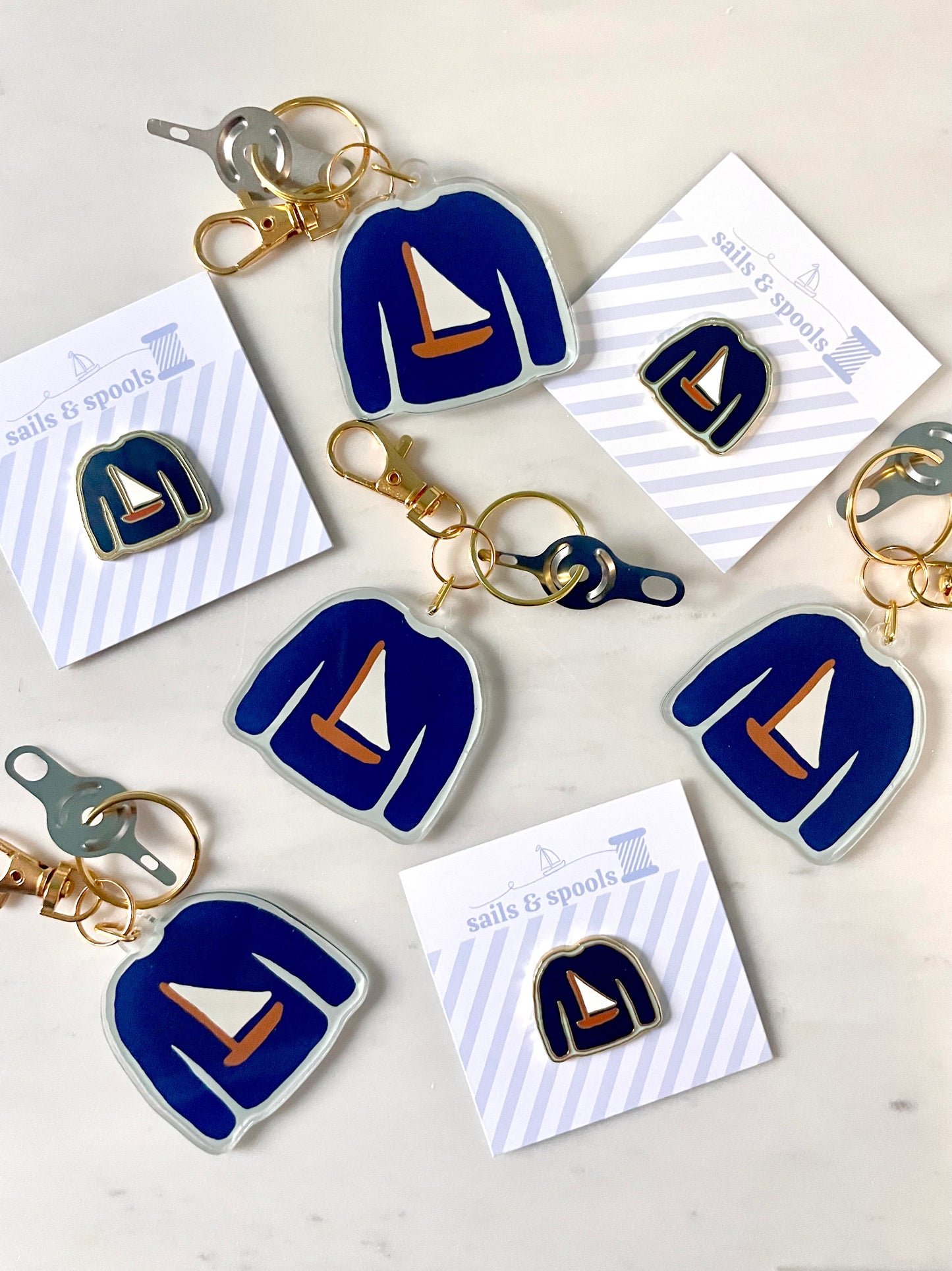 Sailboat Sweater Needle Threader