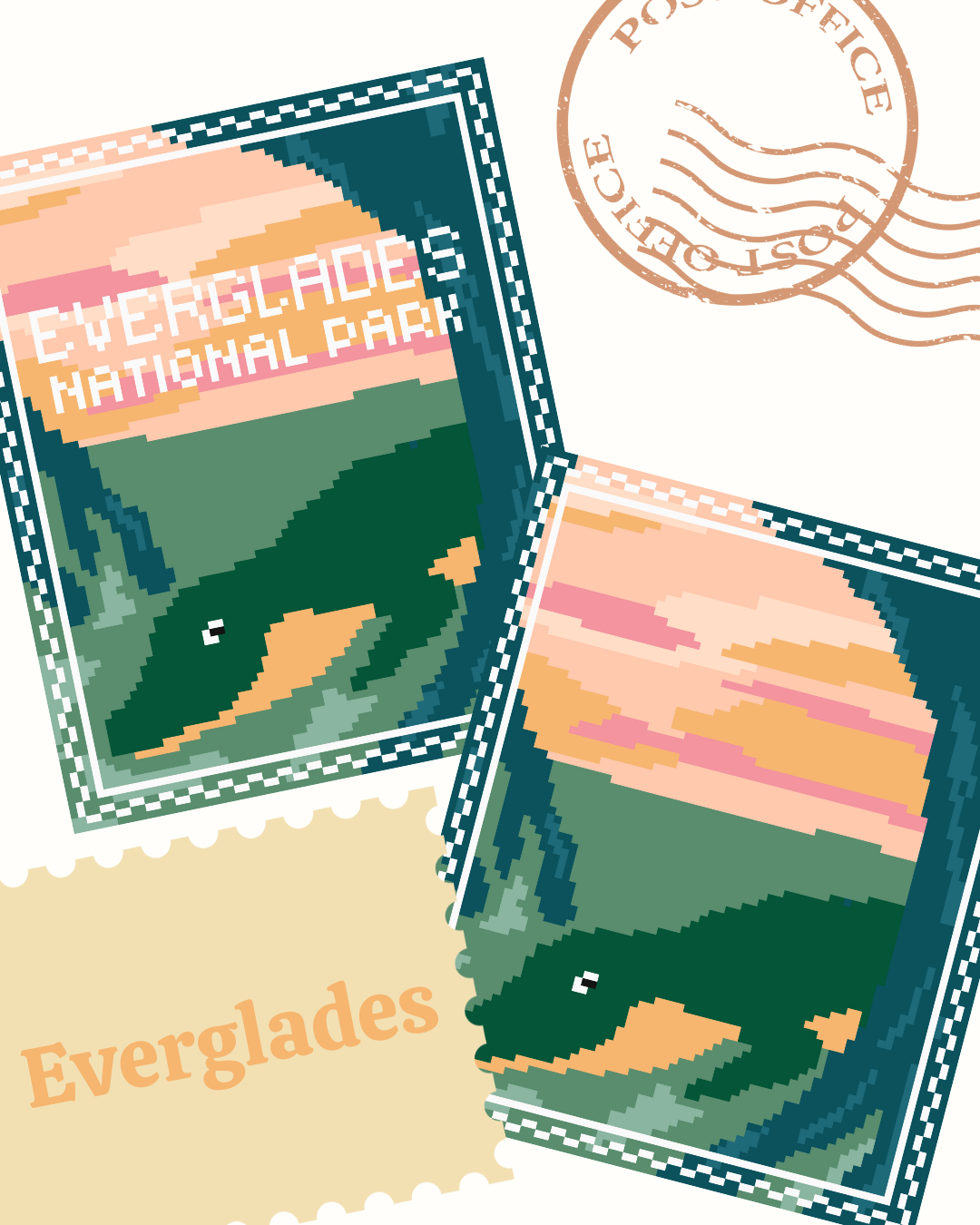 Everglades Stamp Chart