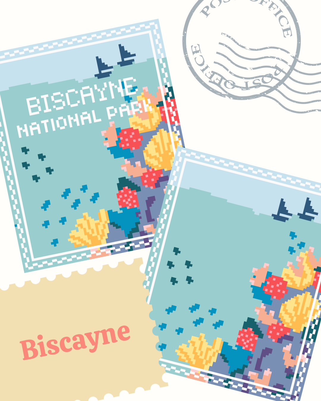 Biscayne Stamp Chart