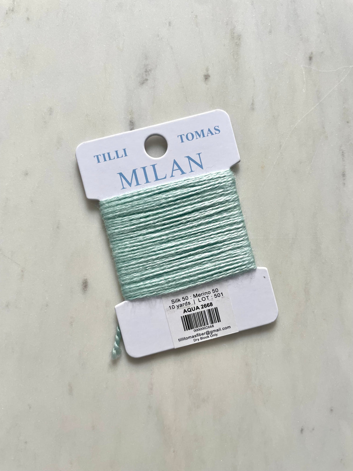 Milan Card - Aqua