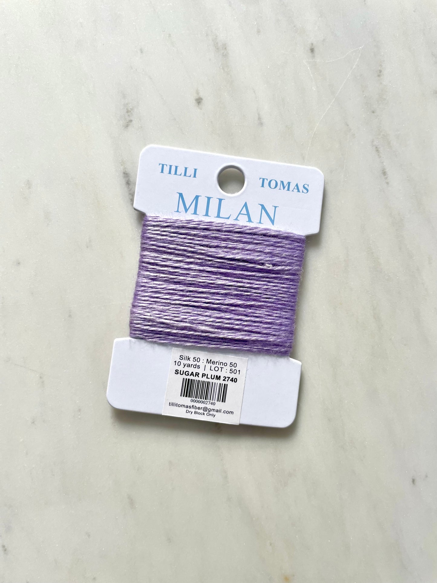 Milan Card - Sugar Plum