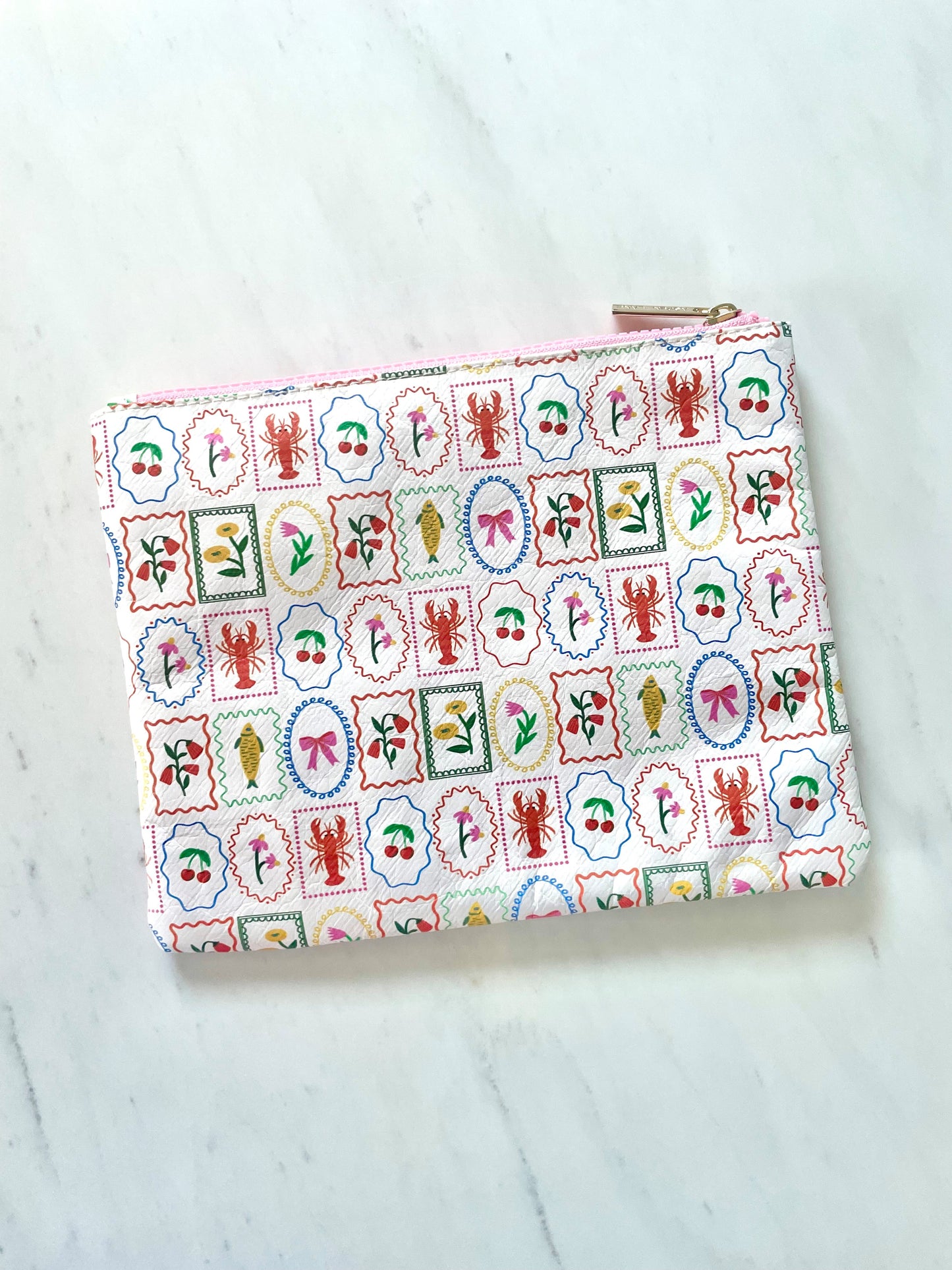 Tyvek Flat Zip Storage Pouch