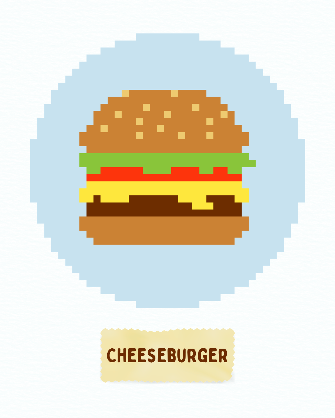 June Mini of the Month - Cheeseburger