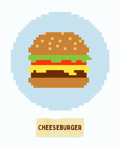 June Mini of the Month - Cheeseburger