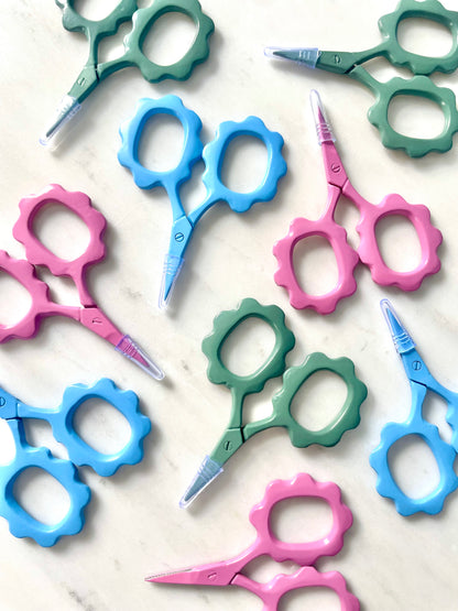 Pink Flower Scissors