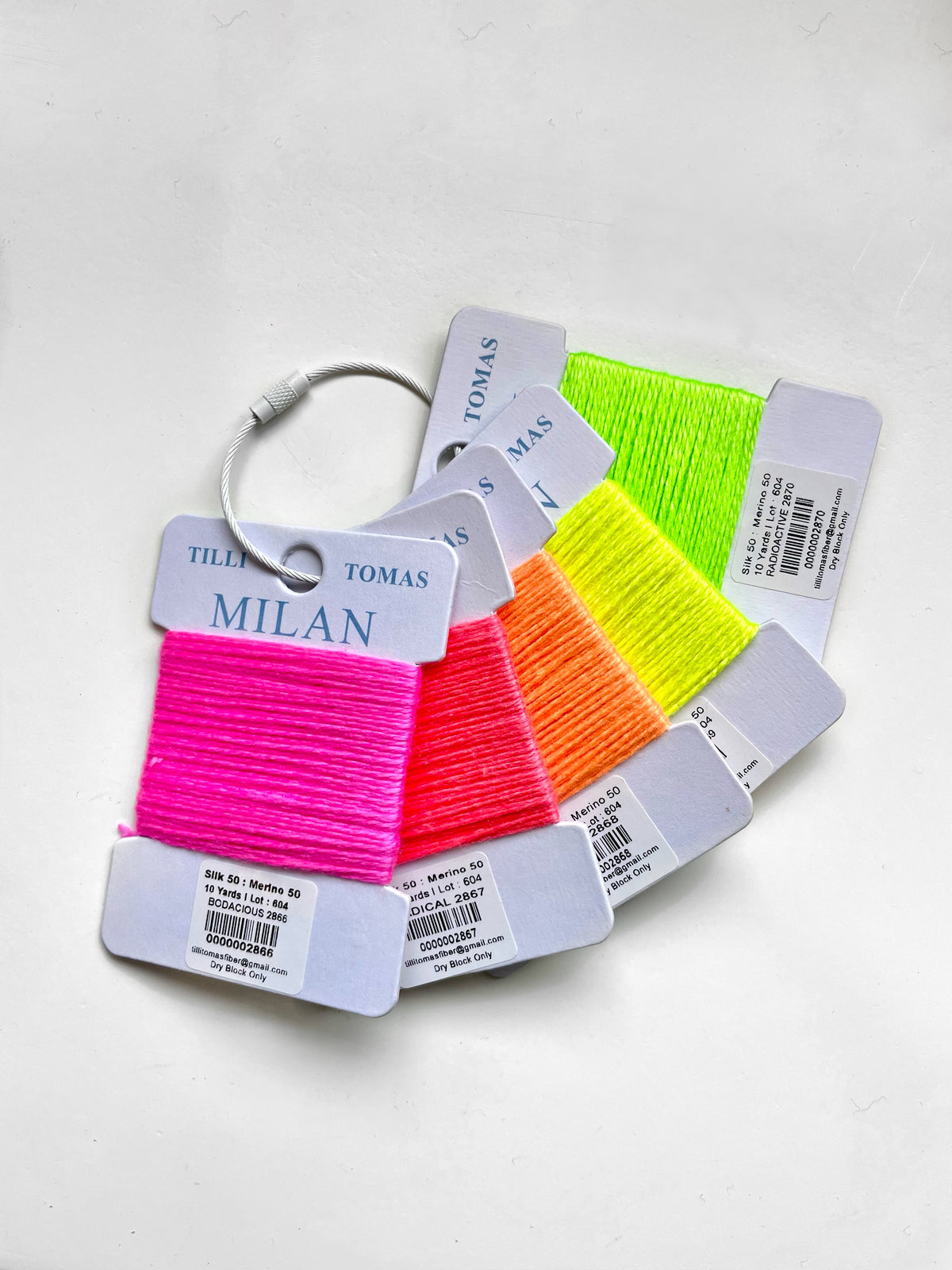 Milan Neon Thread Sampler