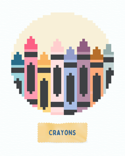 September Mini of the Month - Crayons