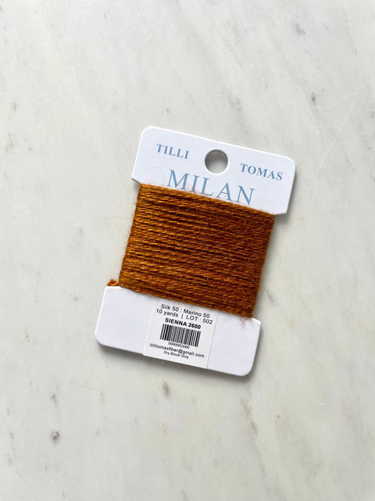 Milan Card - Sienna
