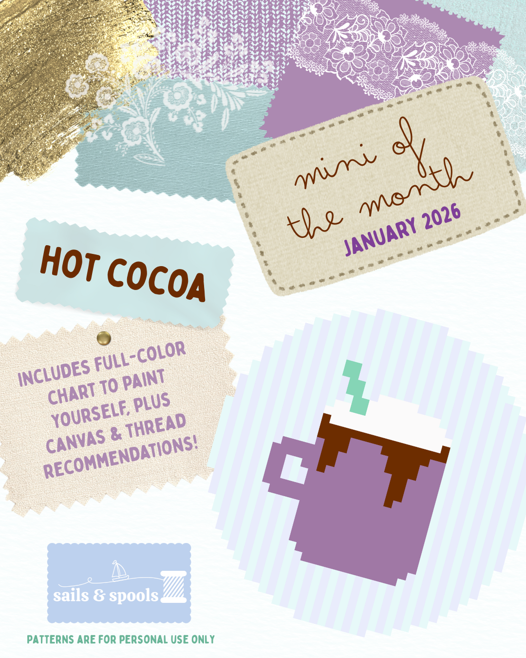 January Mini of the Month - Hot Cocoa