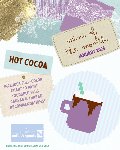 January Mini of the Month - Hot Cocoa