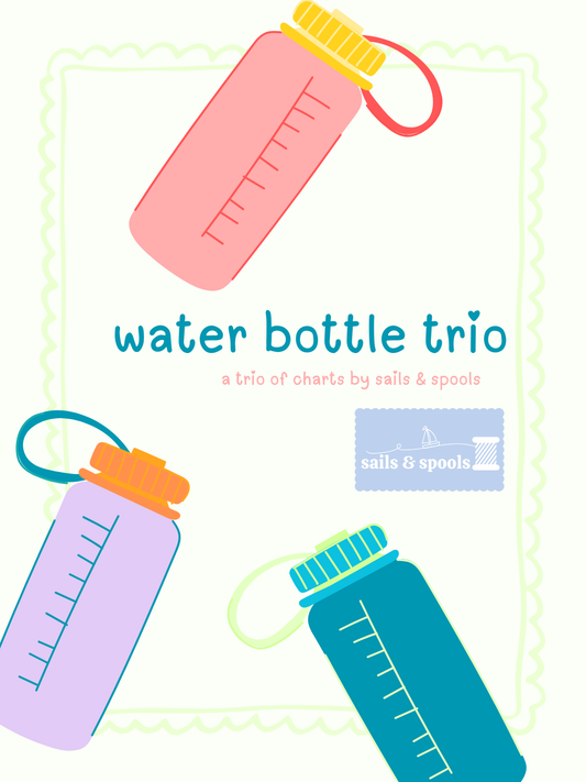 Water Bottle Trio Charts