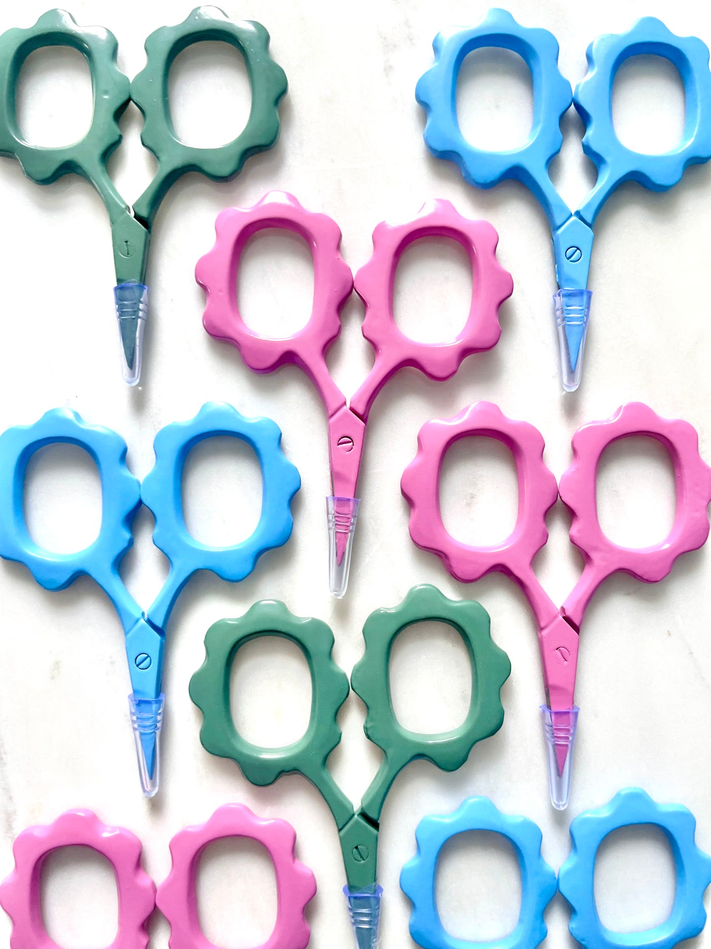 Pink Flower Scissors