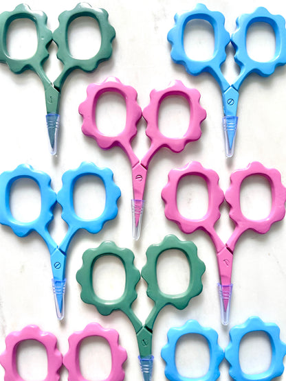 Pink Flower Scissors