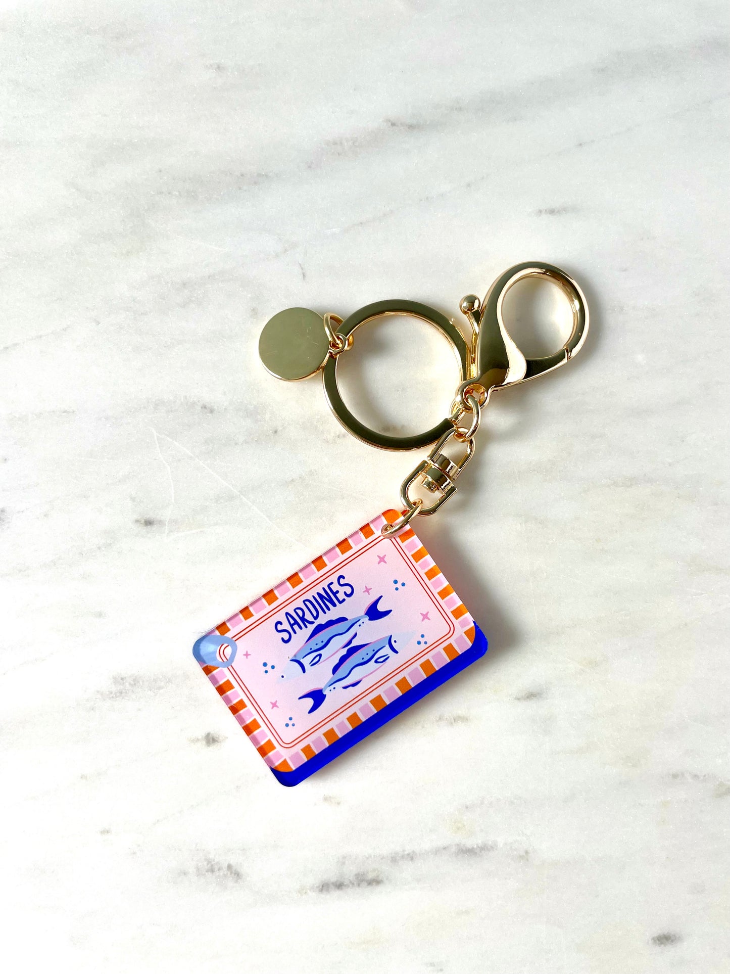 Sardine Scissor Fob