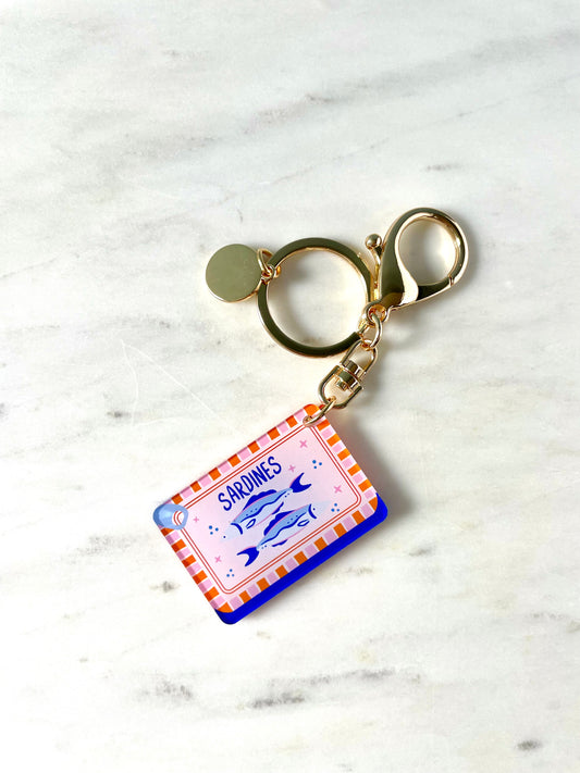 Sardine Scissor Fob