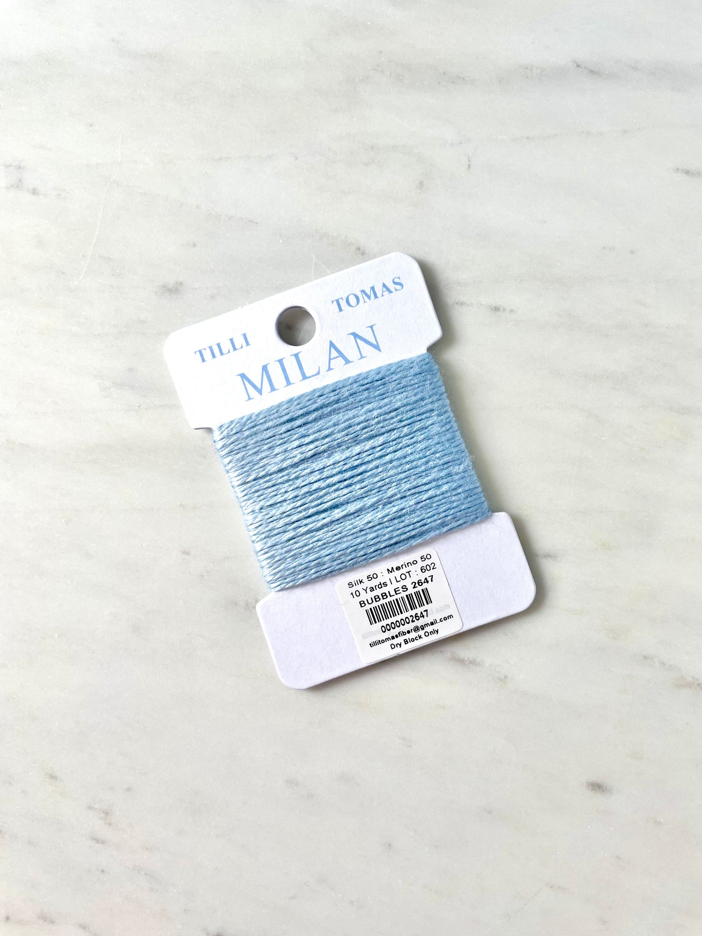 Milan Card - Bubbles
