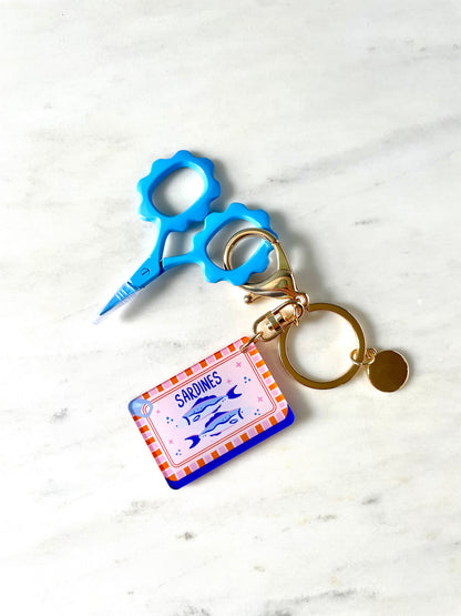 Sardine Scissor Fob