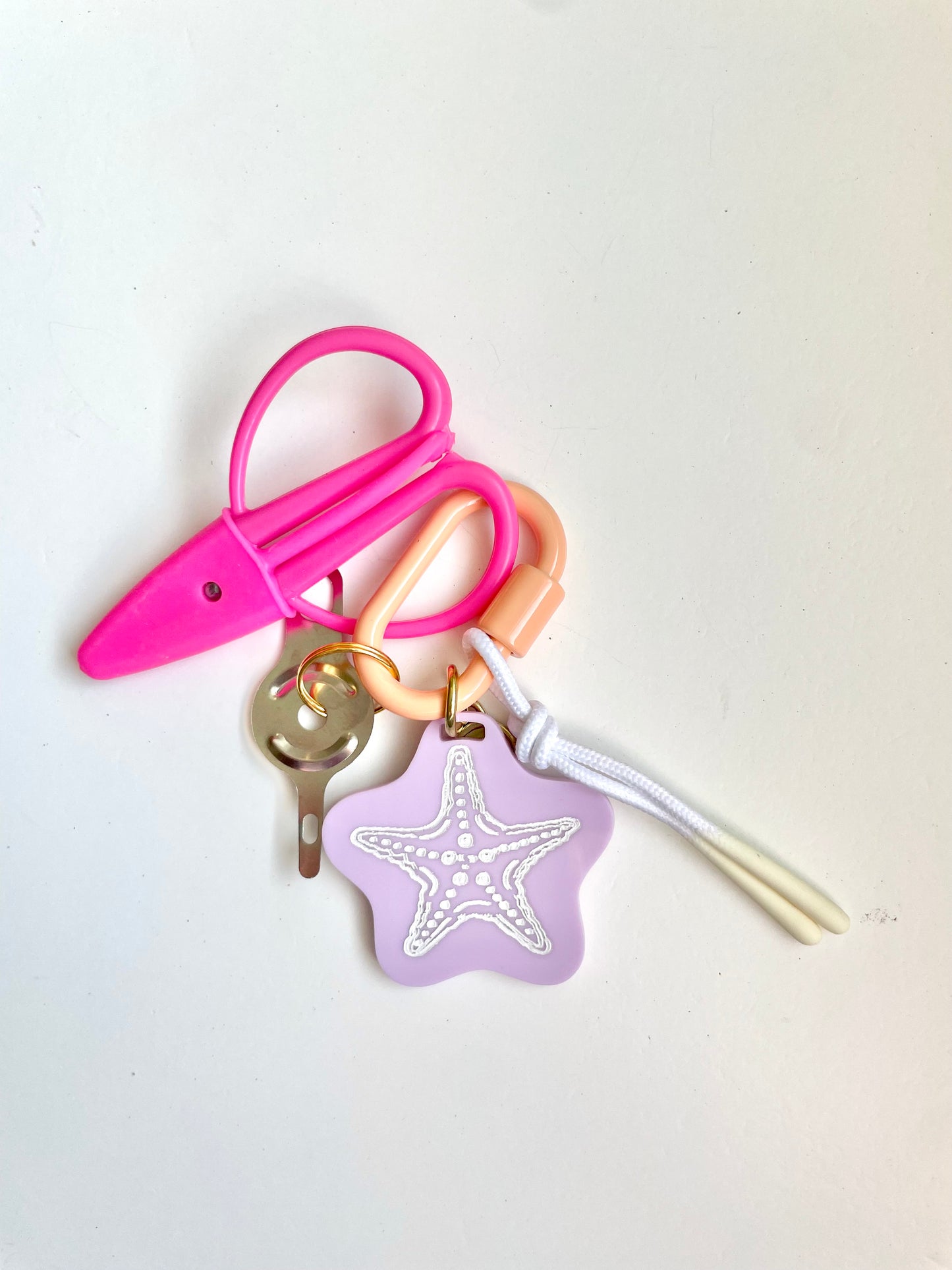 Starfish Snip & Threader Keychain