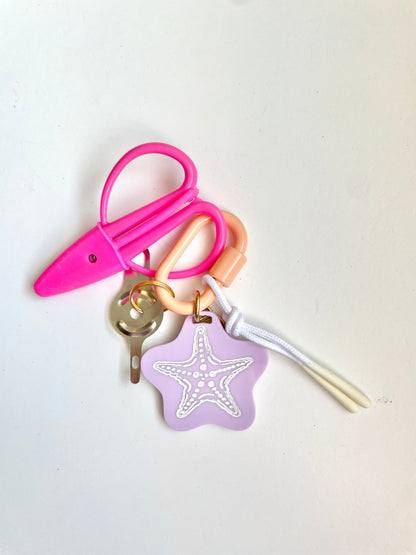 Starfish Snip & Threader Keychain