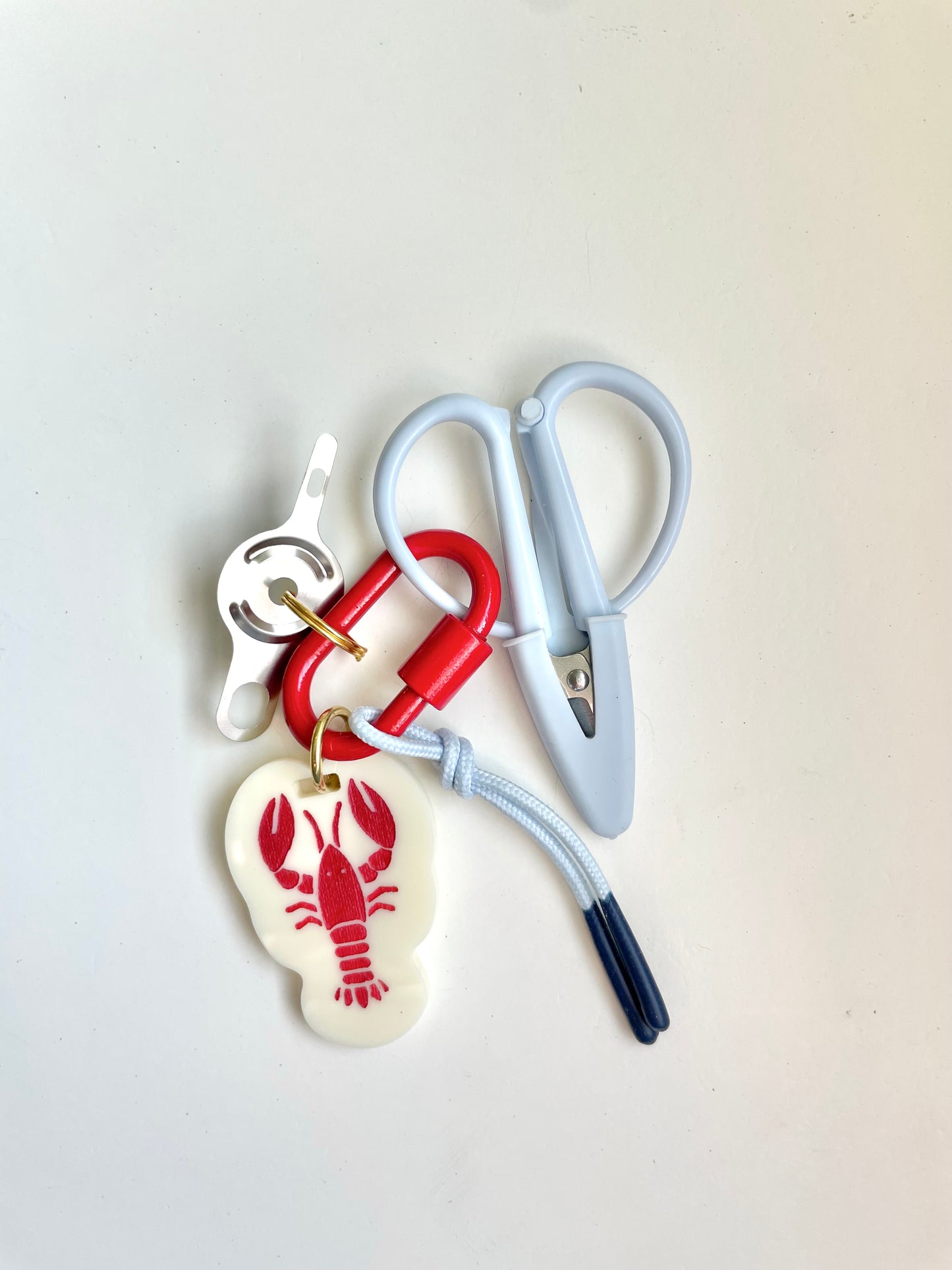 Lobster Snip & Threader Keychain