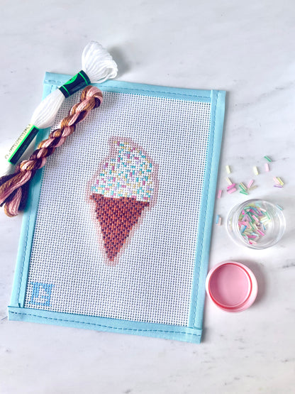 Pastel Sprinkle Cone