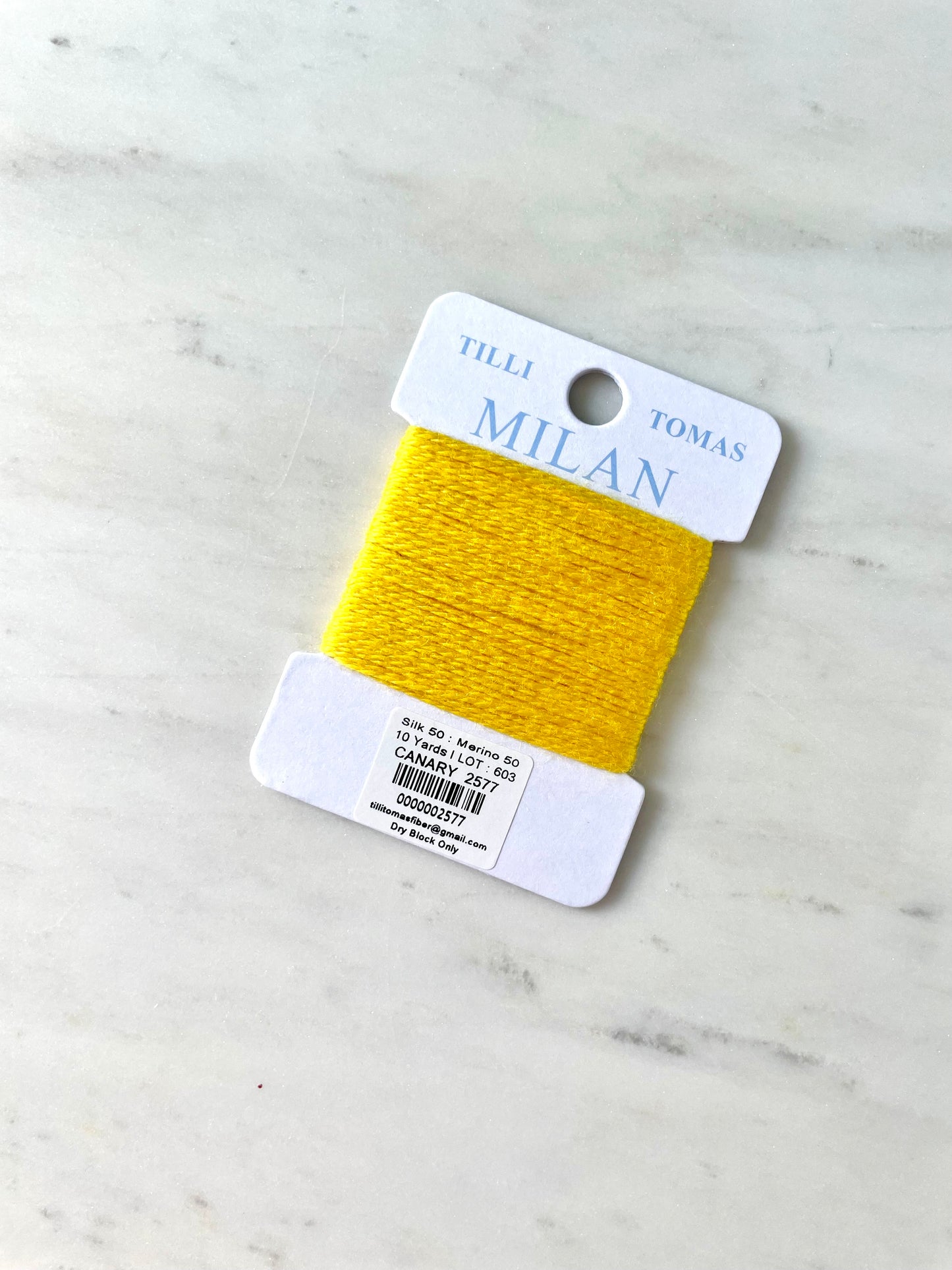 Milan Card - Canary