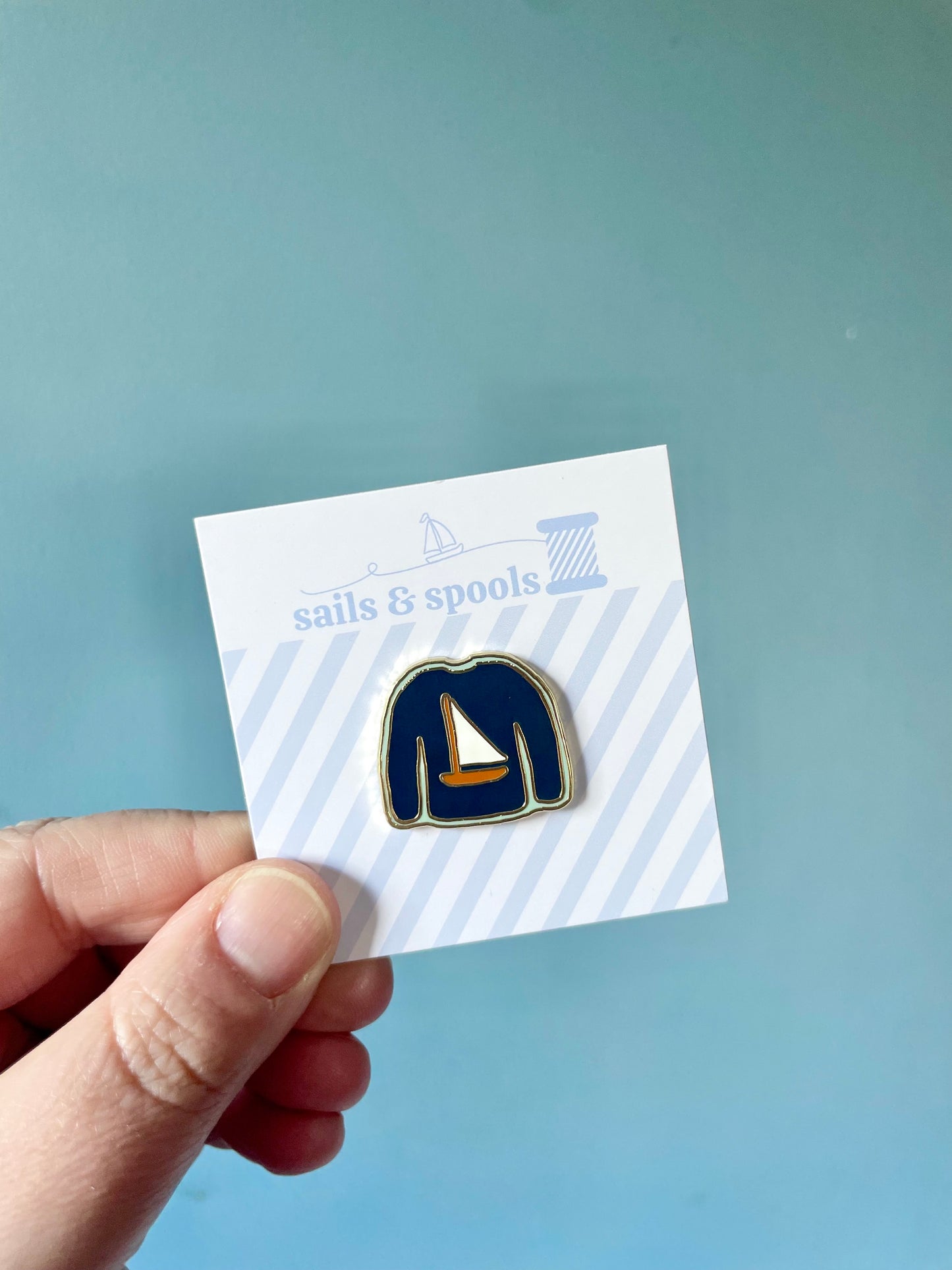 Sailboat Sweater Needleminder