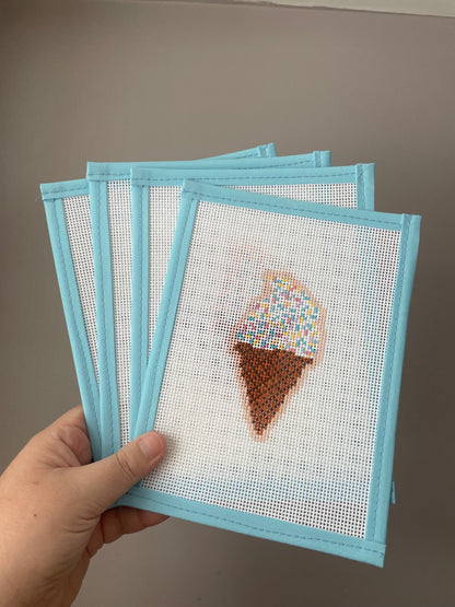 Pastel Sprinkle Cone