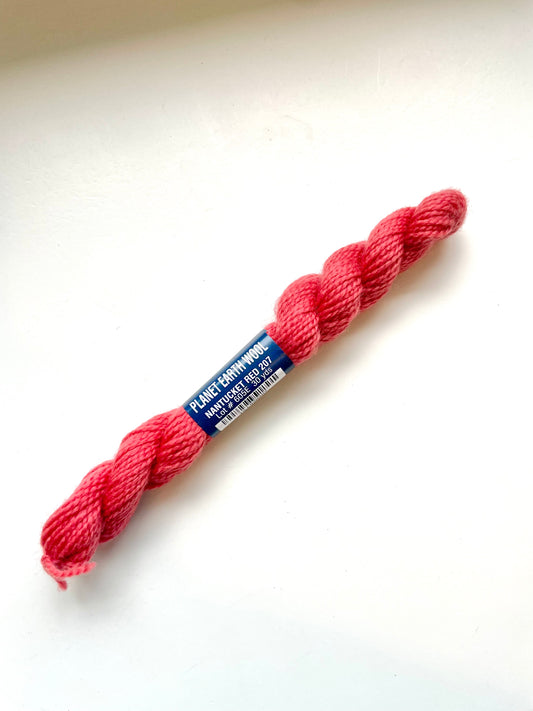 Planet Earth Wool Skein - Nantucket Red