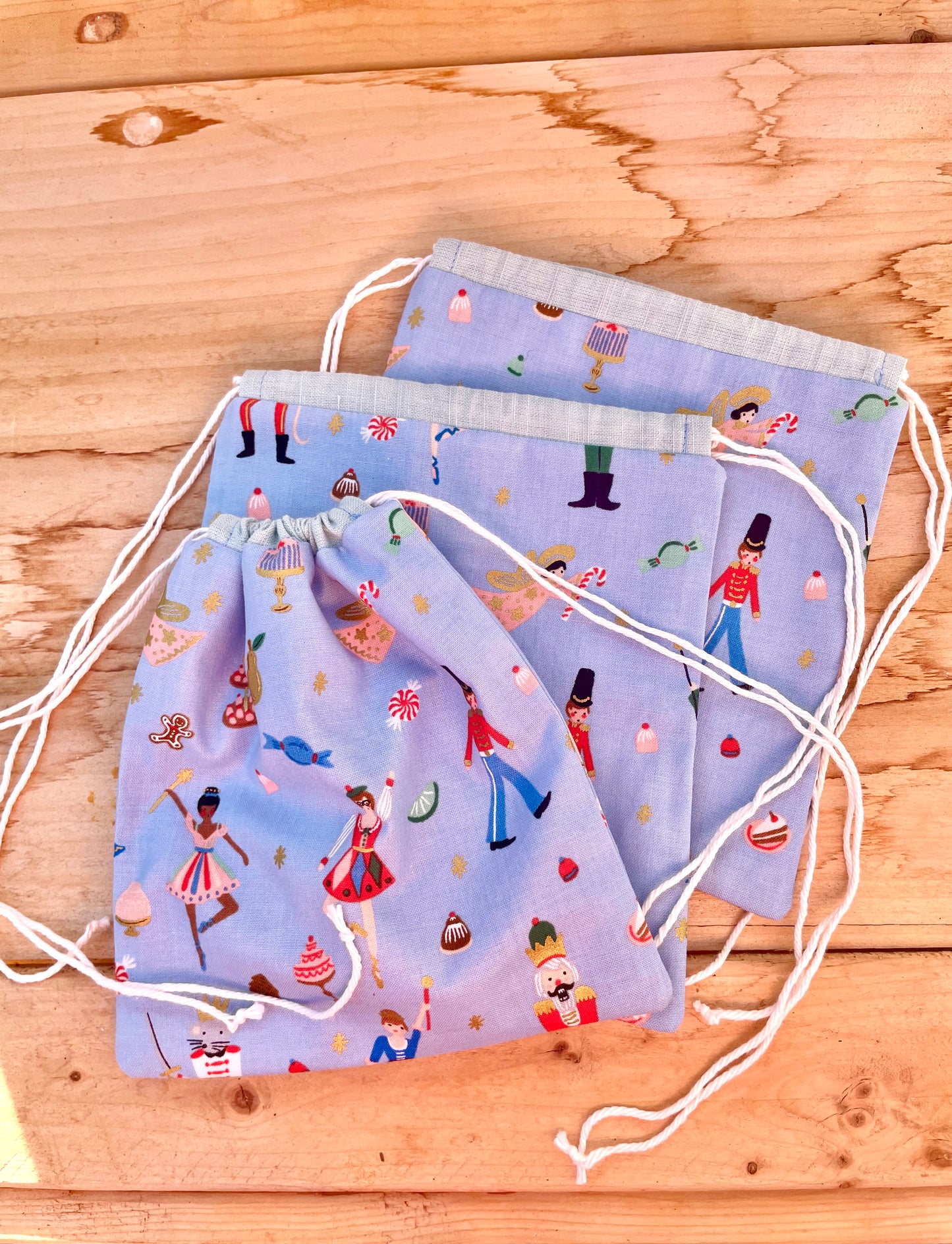 Nutcracker Ornament Storage Pouch