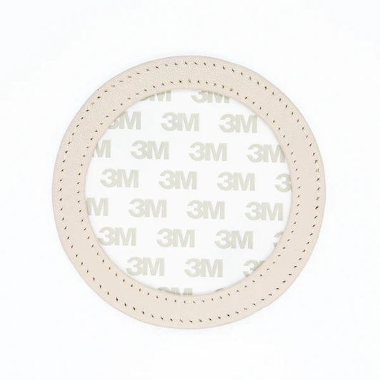 Self-Finishing Leather 3" Magnet - Moon Beam