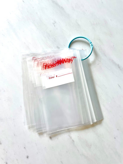 Floss Away Bags with Blue Ring