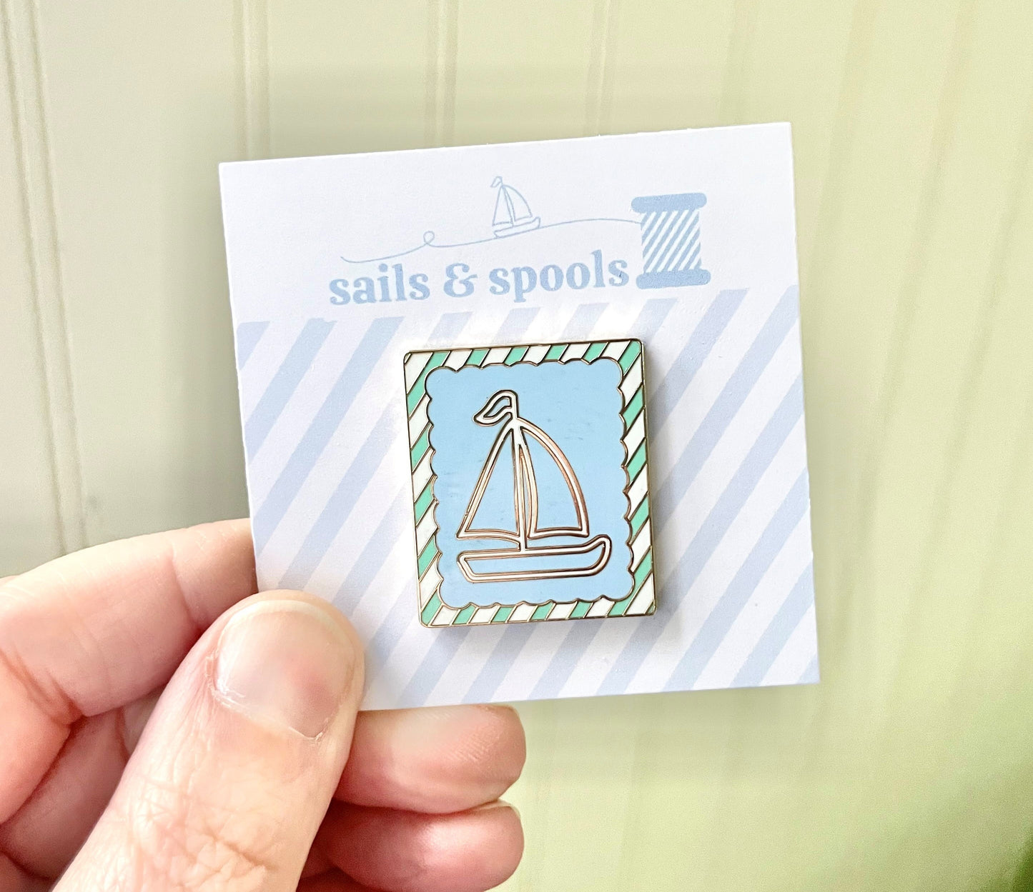 Sailboat Needleminder